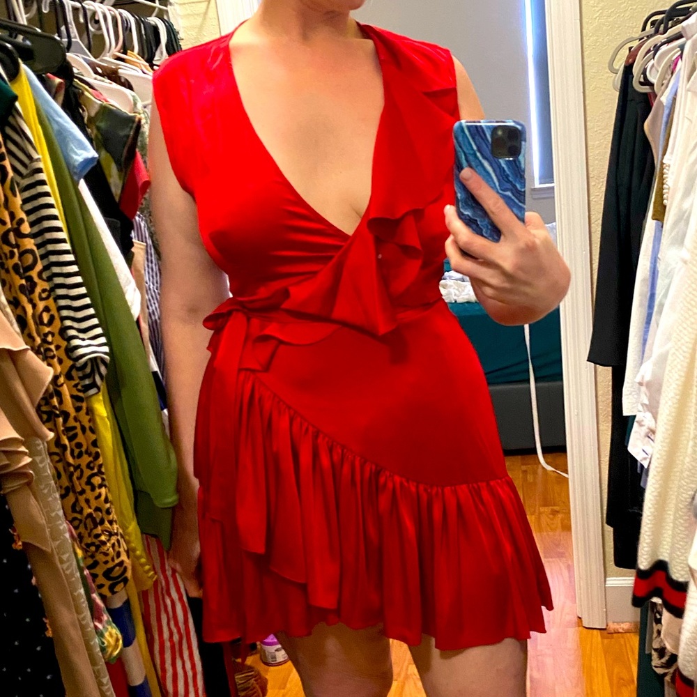 Silk dress